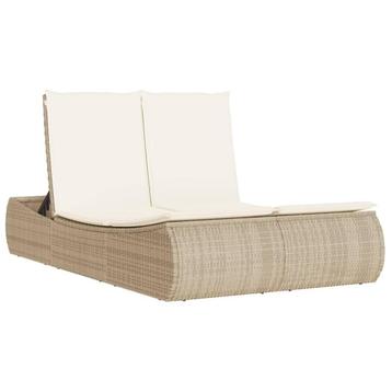 Tuinligbed voor 2 Beige | Retourdeal | Relaxen! beschikbaar voor biedingen