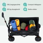 2dekans | LifeGoods Bolderkar - Opvouwbaar - 100KG - 135L -, Caravans en Kamperen, Ophalen of Verzenden, Zo goed als nieuw