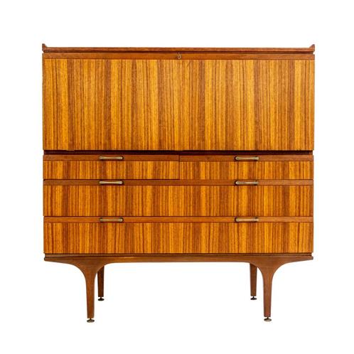 Highboard | Vintage | Meredew |  3557, Huis en Inrichting, Kasten | Wandmeubels, Zo goed als nieuw, Overige houtsoorten, Ophalen of Verzenden