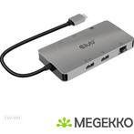Club3D USB 3.2 Type C 8 in 1 universeel docking station, Verzenden, Nieuw, Club 3D