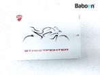 Instructie Boek Ducati Streetfighter V2 955 2022-2024 French, Verzenden, Gebruikt