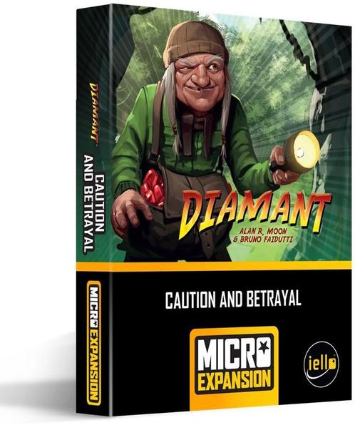 Diamant - Caution & Betrayal Expansion | Iello -, Hobby en Vrije tijd, Gezelschapsspellen | Bordspellen, Nieuw, Verzenden