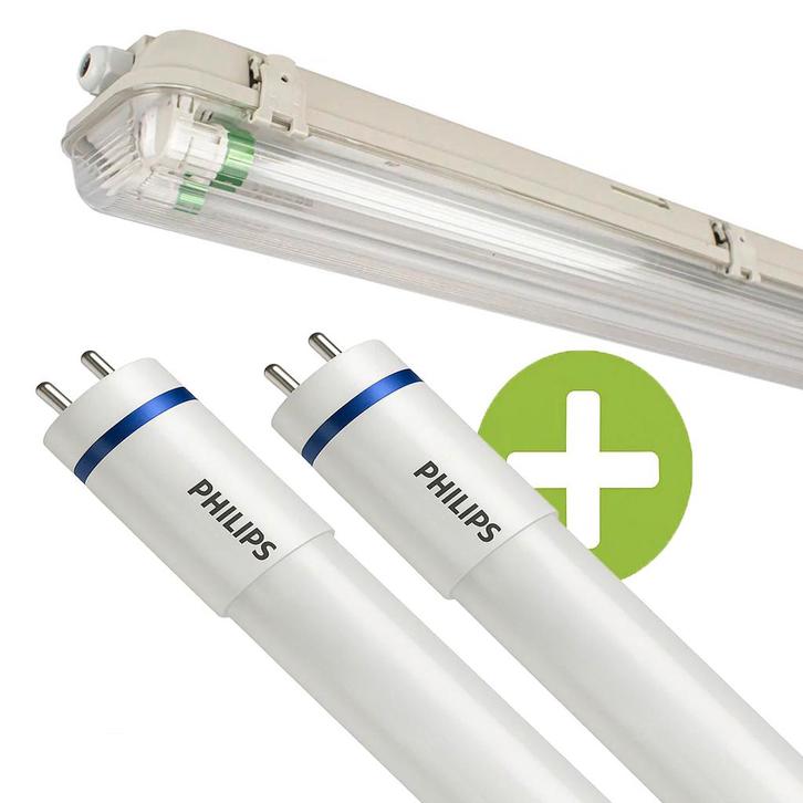 PHILIPS | LED TL armatuur | 120cm | Dubbel | Waterdicht, Zakelijke goederen, Kantoor en Winkelinrichting | Magazijn, Stelling en Opslag