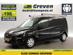 Ford Transit Connect 1.5 EcoBlue L2H1 100PK Airco PDC €198pm, Auto's, Zwart, Nieuw, Ford, Te koop
