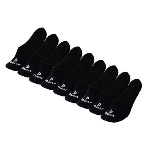 Donnay Donnay Unisex Footies Enkelsokjes - Zwart - 9 paar, Kleding | Heren, Sokken en Kousen, Nieuw, Verzenden