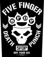 Five Finger Death Punch - Got Your Six Backpatch off. merch., Ophalen of Verzenden, Nieuw, Kleding