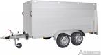 Anssems Gesloten aanhanger GTT 1500kg 301×126 VT2, Auto diversen, Aanhangers en Bagagewagens, Ophalen of Verzenden, Nieuw