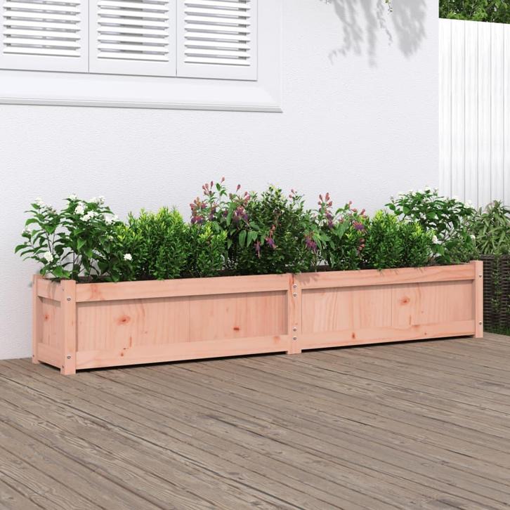 vidaXL Plantenbak 180x31x31 cm massief douglashout, Tuin en Terras, Bloembakken en Plantenbakken, 100 cm of meer, Nieuw, Hout