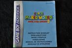Super Mario World 2 GBA Manual AGB-AA2P-NEU6, Spelcomputers en Games, Games | Nintendo Game Boy, Verzenden, Nieuw