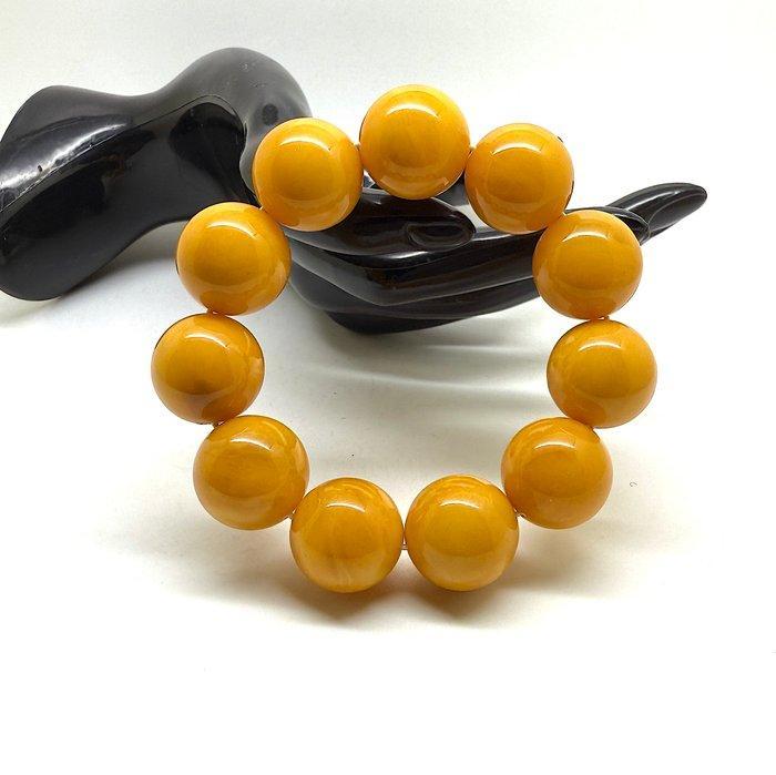 Exclusieve armband amber kralen 18,5 mm 38,4 g - Barnsteen -, Verzamelen, Dierenverzamelingen