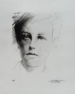Ernest Pignon-Ernest (1942) - Portrait de Rimbaud, Antiek en Kunst