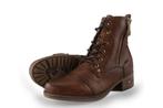 Mustang Veterboots in maat 38 Cognac | 10% extra korting, Kleding | Dames, Schoenen, Overige kleuren, Verzenden, Overige typen