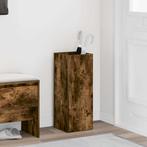 vidaXL Paraplu Standaard Gerookt eiken 25 x 24,5 x 64 cm, Verzenden, Nieuw