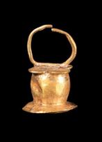 West-Aziatisch Goud Oorbellen, Antiek en Kunst