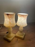 Tafellamp (2) - Albast, Antiek en Kunst