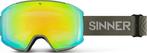 Sinner BOREAS skibril - Mosgroen - Sintrast® Lens, Verzenden, Nieuw