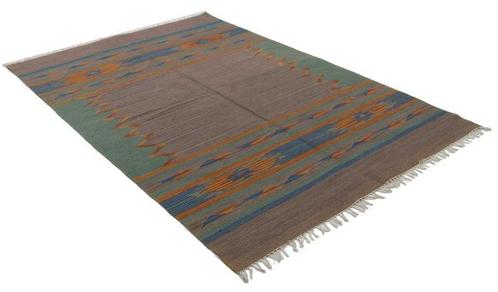 Kelim - Vloerkleed - 240 cm - 170 cm - Natuurf Colin, Huis en Inrichting, Stoffering | Tapijten en Kleden