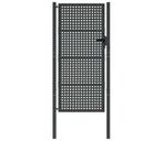 Poort Staal Antraciet 105x225 | Tweedekansje (tuinpoort), Tuin en Terras, Tuinhekken en Hekwerk, Ophalen of Verzenden, Nieuw, IJzer