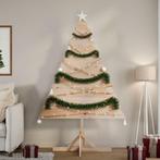 vidaXL Kerstdecoratie kerstboom 180 cm massief hout, Verzenden, Nieuw