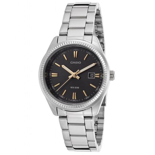 Horloge Dames Casio DATE - BLACK, GOLD INDEXES (Ø 30 mm), Sieraden, Tassen en Uiterlijk, Zonnebrillen en Brillen | Heren, Verzenden