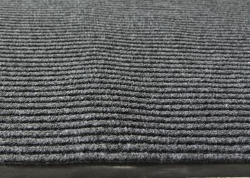 Droogloopmat - donkergrijs - 120 x 180 cm – geribbelde de. beschikbaar voor biedingen
