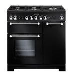 €2449 Falcon Kitchener 90 Vrijstaand fornuis Gaskookplaat Z, Ophalen of Verzenden, Nieuw, Gas, Energieklasse A of zuiniger