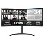 LG UltraWide 34WR55QK-B 34 Curved Monitor - Demomodel, Verzenden, Gebruikt, LG