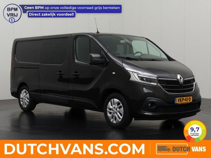 Renault Trafic Bestelbus 2.0DCi | zwart, Auto's, Bestelauto's, Lease, Automaat, BTW verrekenbaar, Diesel, Zwart, Euro 6, Renault
