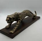 sculptuur, Panthère - 63 cm - Metaal, Aluminium, Hout, Antiek en Kunst