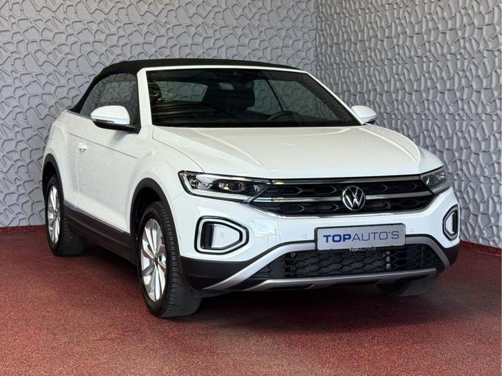 Zakelijke Lease |  Volkswagen T-Roc Cabrio TSI VIR.COCKPIT C, Auto's, Volkswagen, Onderhoudsboekje, Lease, Zwart, Handgeschakeld