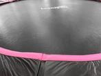 Trampoline - 244 cm - roze zwart - veiligheidsnet - tot 1..., Nieuw, Ophalen of Verzenden