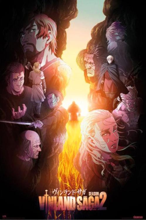 Poster Vinland Saga 61x91,5cm, Verzamelen, Posters, Nieuw, A1 t/m A3, Verzenden