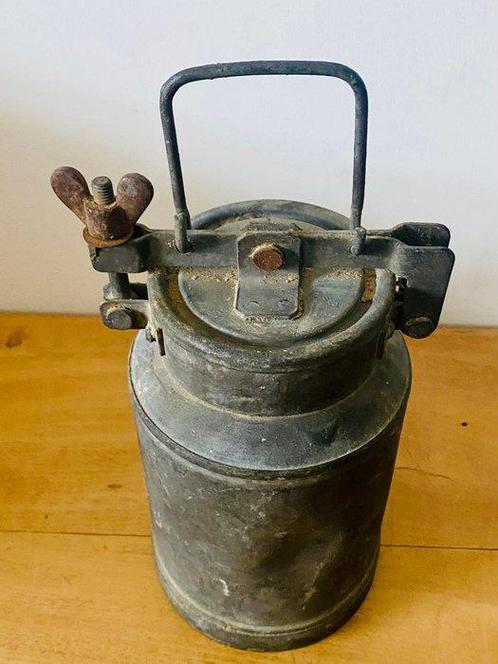 Frans Glas, Lood, Messing Lantern - 34 cm (Zonder, Antiek en Kunst, Curiosa en Brocante