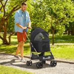 TRUUSK 2-in-1 Opvouwbare Hondenwagen - Transportmand en Tas, Dieren en Toebehoren, Verzenden, Nieuw