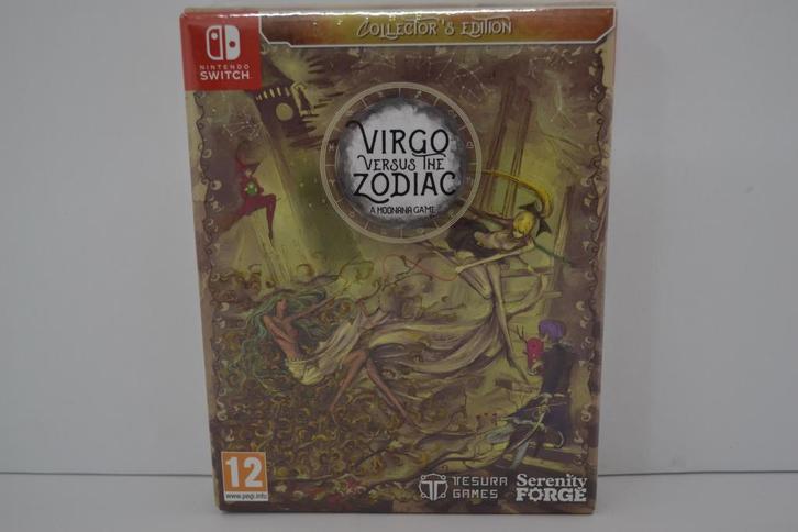 Virgo Versus the Zodiac - Collectors Edition - SEALED, Spelcomputers en Games, Games | Nintendo Switch, 1 speler, Zo goed als nieuw