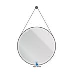 Spiegel Aquasplash Aloni Ronde Ledspiegel Met Band 80 cm Mat, Huis en Inrichting, Nieuw, Rond, Ophalen of Verzenden