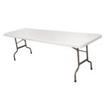 Bolero inklapbare tafel 244cm wit, Verzenden, Nieuw in verpakking