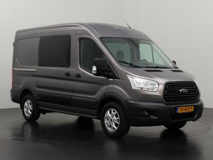 Ford Transit L2 H2 2016 €207 per maand, Auto's, Bestelauto's, Te koop, Zwart, Handgeschakeld, Financial lease, BTW verrekenbaar