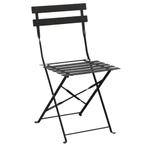 Stoelen - Zwart - Bistro - 2 stuks - GH553, Verzenden