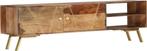 TV Meubel Sheesham - 140x30x40 - OP = OP! - Klassieke Look, Huis en Inrichting, 100 tot 150 cm, Klassiek, Nieuw, Ophalen of Verzenden