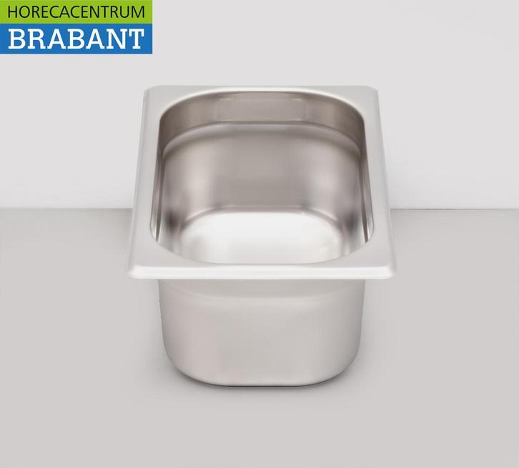 RVS Gastronorm bak GN bak 1/4 Diepte 100 mm Horeca, Zakelijke goederen, Horeca | Keukenapparatuur, Nieuw in verpakking, Ophalen of Verzenden