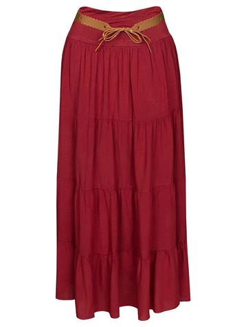 Rok Maxi Burgundy beschikbaar voor biedingen