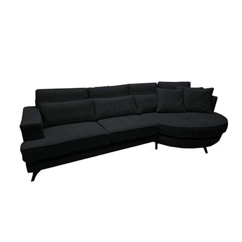 Loungebank Clinge - loungebanken - Zwart, Huis en Inrichting, Banken | Sofa's en Chaises Longues, Nieuw, Stof