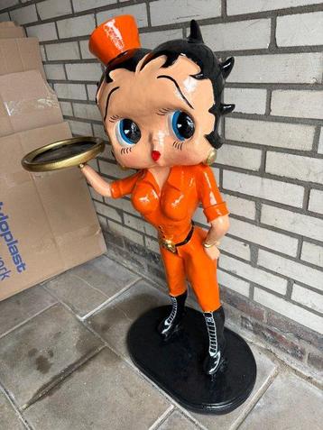 Groot Betty Boop serveerster-beeld – 93 cm – Pop Art / beschikbaar voor biedingen