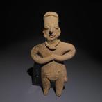 Colima, Mexico, Terracotta Mannelijke figuur. 12,5 cm H., Verzamelen, Mineralen en Fossielen