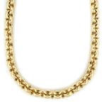 Handmade - Halsketting - 46.8 g - 18 karaat Geel goud, Sieraden, Tassen en Uiterlijk, Kettingen, Nieuw