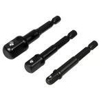 Benson Verloopset voor boormachines - 3 adapters - kogelv..., Ophalen of Verzenden, Nieuw