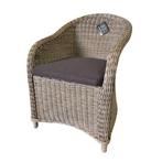Chester dining tuinstoel bruin, Tuin en Terras, Tuinstoelen, Ophalen of Verzenden, Nieuw, Wicker