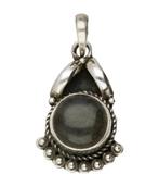 Zilveren Labradoriet met details kettinghanger, Verzenden, Nieuw