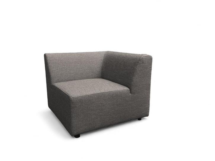 Burano Elements Tuinset All-Weather Antraciet - Hoekdeel, Tuin en Terras, Tuinsets en Loungesets, Ophalen of Verzenden